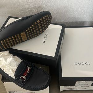 Gucci leather mocassino